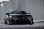 Lexus RC350 F-Sport on Vossen Wheels (LC-105T) 2016 года